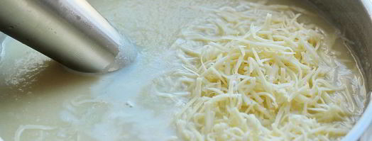 суп-пюре из цветной капусты с гренками. Шаг 7