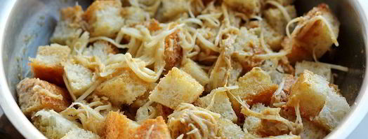 суп-пюре из цветной капусты с гренками. Шаг 8