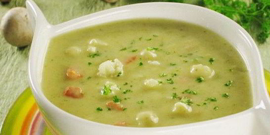 Суп-пюре из цветной капусты