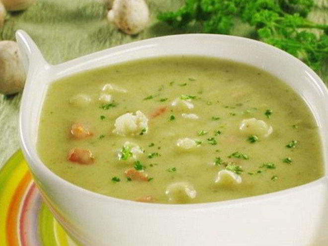 Рецепт супа-пюре из цветной капусты