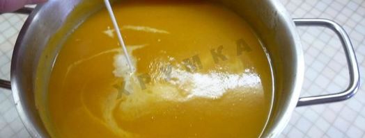 суп пюре из тыквы с яблоками и мускатным орехом. Шаг 10