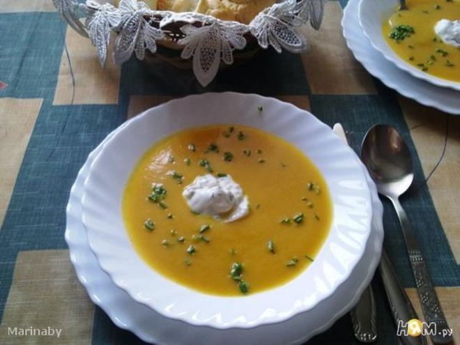 Рецепт супа-пюре из тыквы