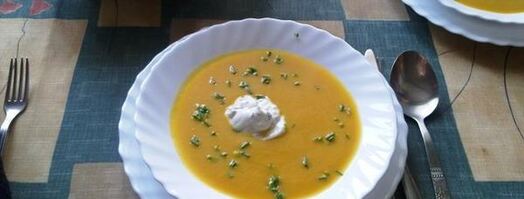 суп-пюре из тыквы. Шаг 11