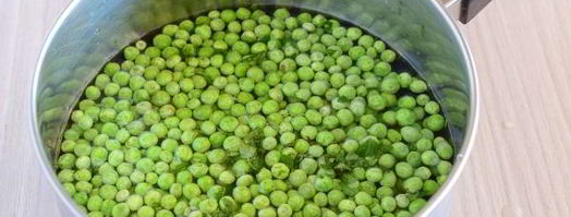 суп-пюре из замороженного зеленого горошка. Шаг 7