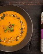 Суп-пюре из запеченных овощей