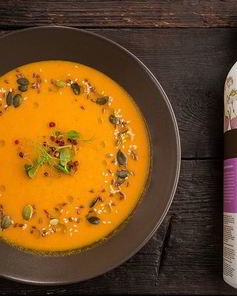 Суп-пюре из запеченных овощей