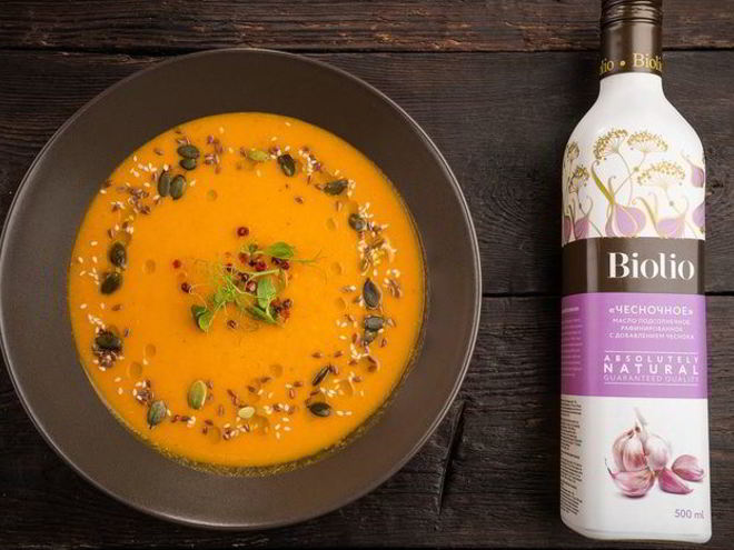 Рецепт супа-пюре из запеченных овощей