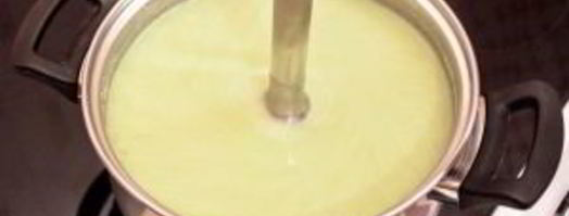 суп-пюре с брокколи и куриным филе. Шаг 7