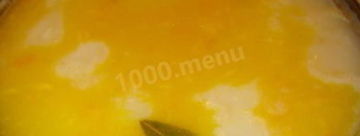 суп пюре с брокколи креветками и сыром. Шаг 10