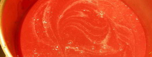 свекольный суп-пюре с яблоком и тимьяном. Шаг 7