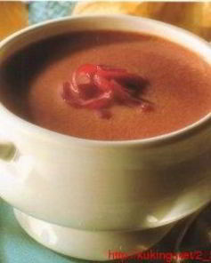 Свекольный суп-пюре