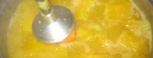 тыквенно-овощной суп-пюре с кроликом. Шаг 6