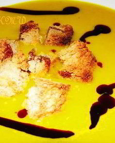 Тыквенный суп-пюре Осенний