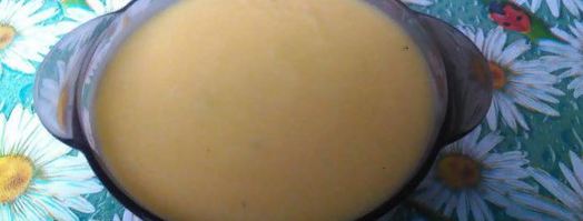 тыквенный суп-пюре с курицей. Шаг 8