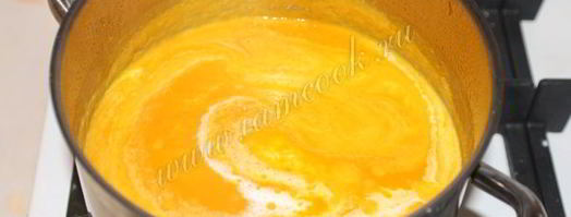 тыквенный суп-пюре со сливками. Шаг 7