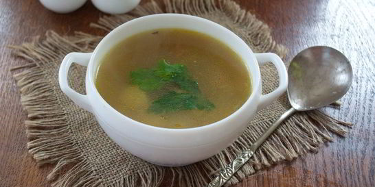 Суп с фаршем и рисом