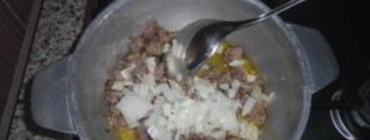 суп с фаршем и яйцом. Шаг 3