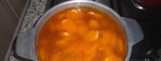 суп с фаршем и яйцом. Шаг 7