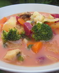 Суп с фасолью