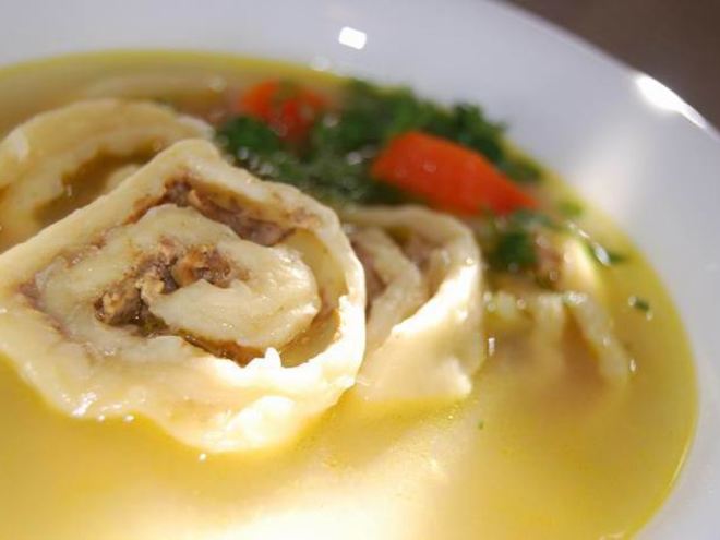 Рецепт супа с гнездами