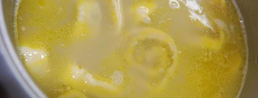 суп с гнездами. Шаг 8