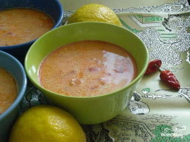 Рецепт супа с креветками