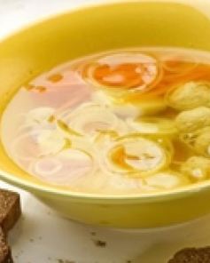 Суп с куриными фрикадельками