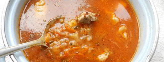 суп с перловкой и мясом. Шаг 9