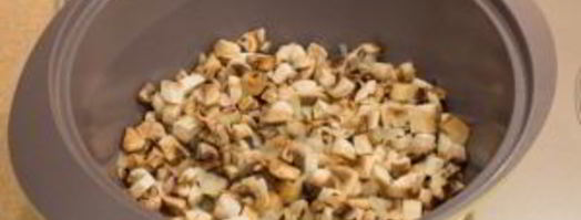 суп с уткой, рисом и грибами. Шаг 6