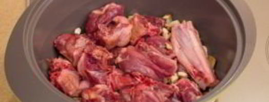 суп с уткой, рисом и грибами. Шаг 7