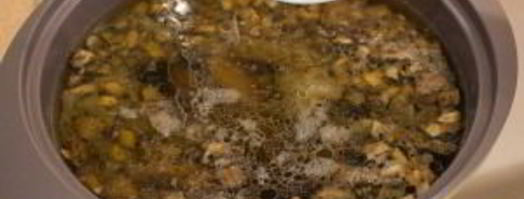 суп с уткой, рисом и грибами. Шаг 10