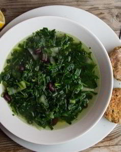 Суп с зеленью