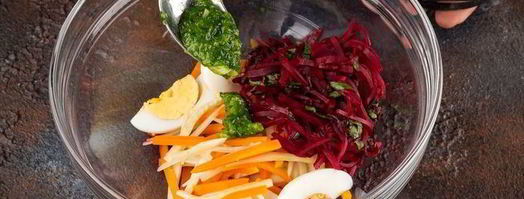 освежающий свекольник с квасом. Шаг 7