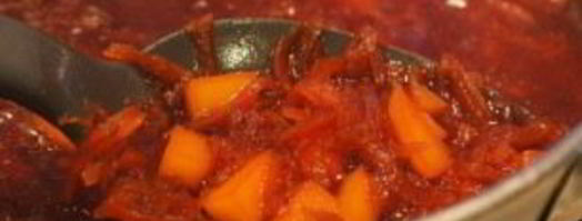 свекольник горячий с мясом. Шаг 7