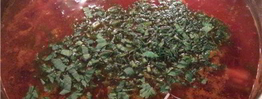 свекольник из мяса для шаурмы. Шаг 7