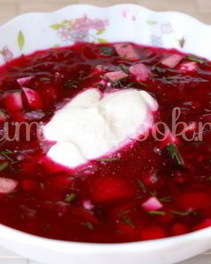 Свекольник — холодник по-белорусски