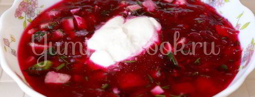 свекольник — холодник по-белорусски. Шаг 6