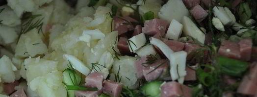 свекольник холодный с ветчиной. Шаг 3