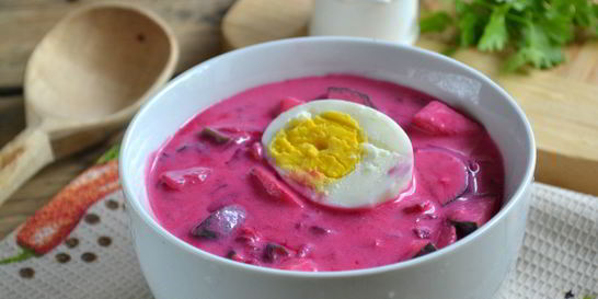 Свекольник классический холодный