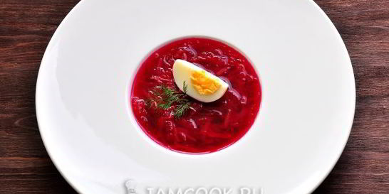 Свекольник классический с мясом