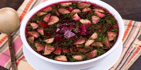 Свекольник на квасе