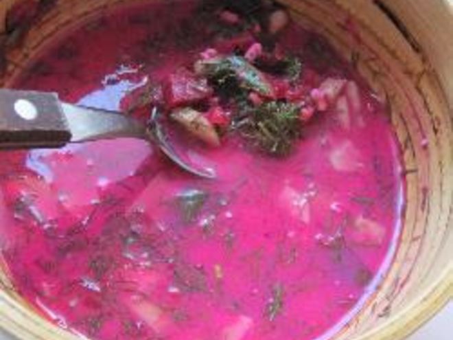 Рецепт свекольника по-деревенски