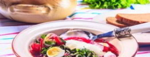 свекольник с ботвой холодный. Шаг 12