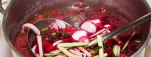 свекольник с ботвой холодный. Шаг 11