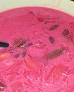 Свекольник с фасолью