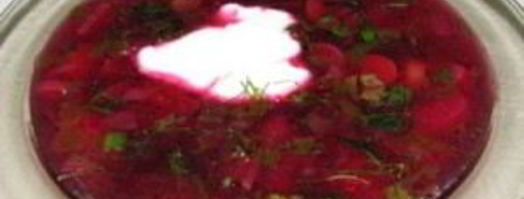 свекольник с листьями свеклы. Шаг 11