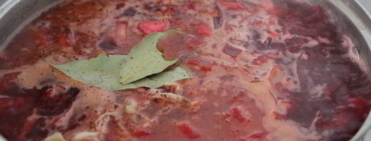 свекольник с цыпленком. Шаг 9