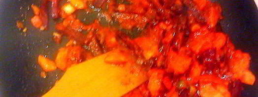 свекольник с яичной путанкой. Шаг 5