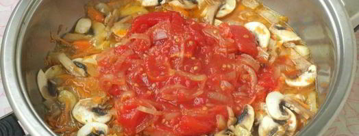 свекольник со щавелем, фасолью и шампиньонами. Шаг 6