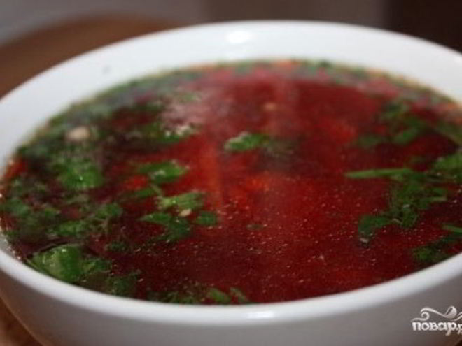 Рецепт свекольника в мультиварке